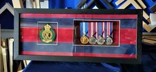 Royal Engineers Medal Display