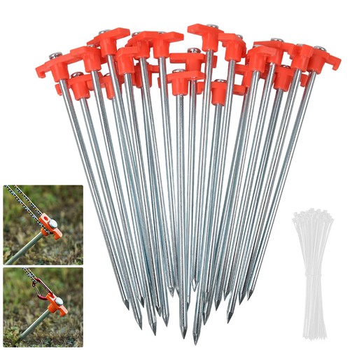 20pcs heavy duty hard ground - 20pcs,