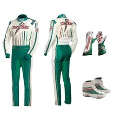 Tony Kart Digital Printed Go Kart Race Suit Level 2 Approved with Shoes & Gloves