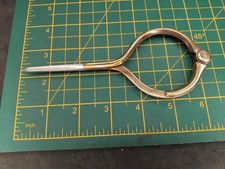 Vintage W & HC Brass 6" marine