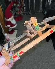 Vintage Wooden Weaving Look