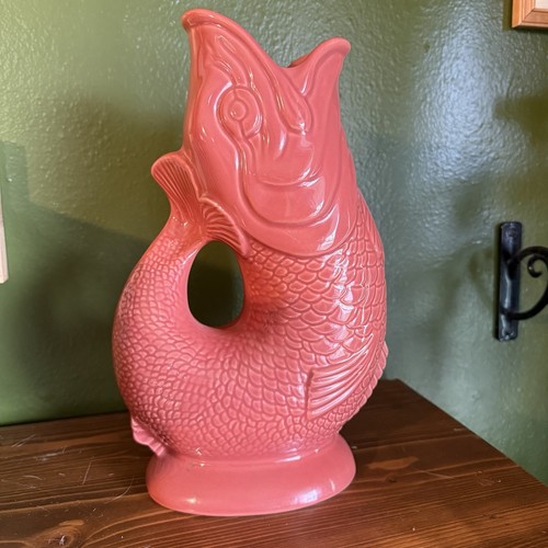 Wade gluggle jug coral orange - wade,