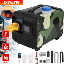 12V 8KW Diesel Heater LCD Remote Air Heater For Truck Caravan SUV Campervan Cars