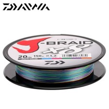 Daiwa J-Braid X8 300m Braided Line Mainline NEW *All Breaking Strains*