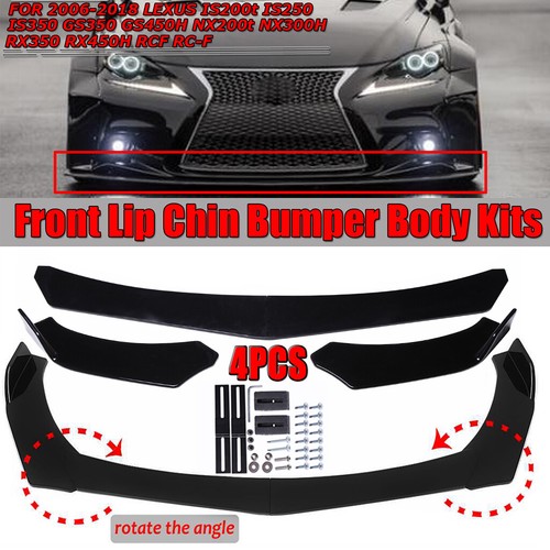 4pcs glossy black - glossy,