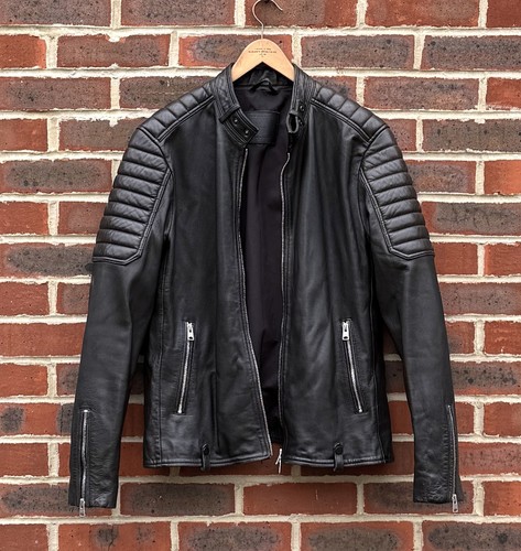 Allsaints mens marcon - mens, leather