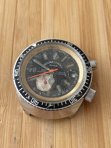 Vintage sicura chrono manual - sicura,