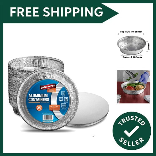 Aluminium containers 20pc - containers,