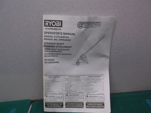 Ry15523a avnm ryobi - ryobi, straight