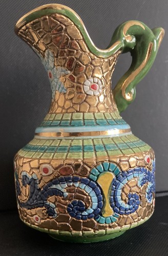 Italian pottery vase oro - italian,