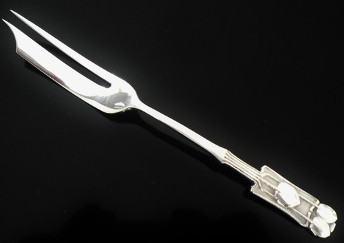 Sterling silver pastry fork - sterling,