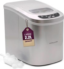 Ice Cube Maker Machine Compact Countertop Portable Ice Cube Maker Andrew James