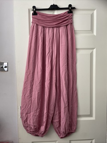 Fabulous dusky pink harem yoga - fabulous,