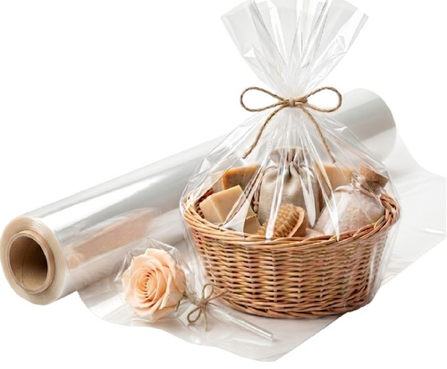 Cellophane wrap roll clear - cellophane,