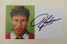 1996-98 Ronny Johnsen Signed