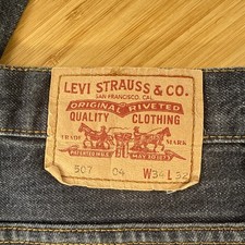 Levis 507 Regular Bootcut Blue