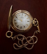 VINTAGE GOLD PLATED STOWA MEN'S Wrist Watch In Excellent Working Condition