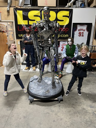 Life size sideshow terminator - life,