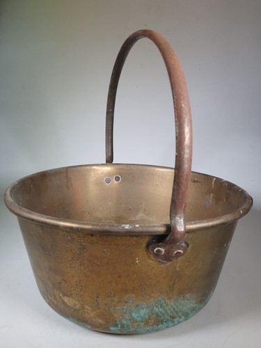 Brass jam pan preserve pot - ,