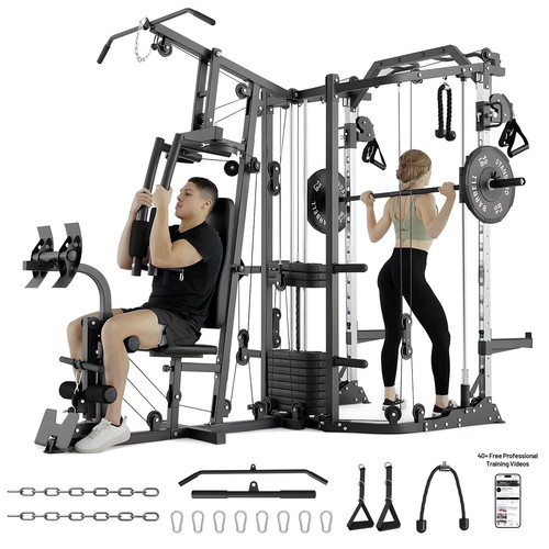 Smith machine power cage - smith,