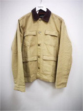 BoohooMan Oversize OFCL Repeat Print Utility Denim Jacket