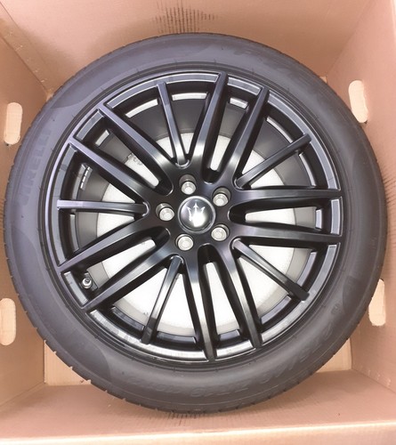 Genuine maserati black alloy - genuine,