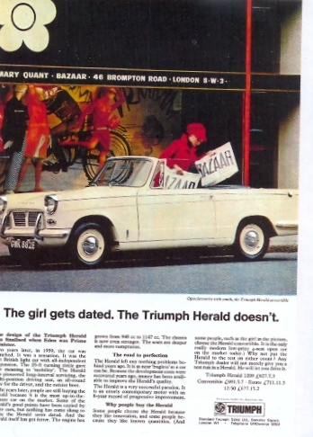 Triumph herald convertible - herald,