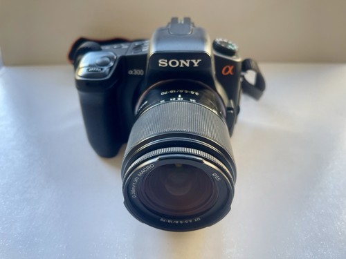 Sony alpha a300 dslr camera - alpha,