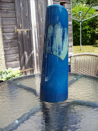 Tall blue green poole - tall,