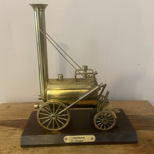 Brass train ornament - train, of