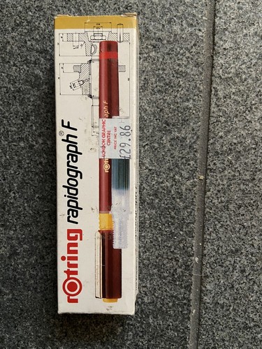 Rotring rapidograph pen - rotring, f