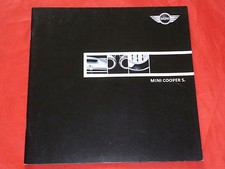 MINI R53 Cooper S brochure brochure leaflet from 2001