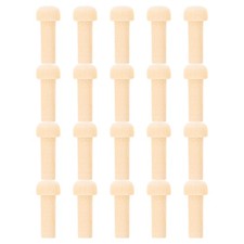 20Pcs Wooden Axle Pegs Mini Wooden Pegs Blank Wood Axle Peg Crafts Unfinished Wo