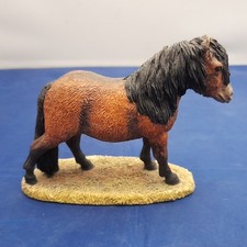 Border Fine Arts Model Horse Shetland Pony No. 164 Resin Ornament 1993 Figurine