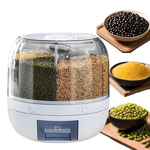 Rotating grain storage bin - rotating,