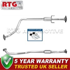 Centre Exhaust Pipe + Fitting