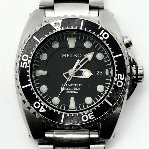 Seiko kinetic scuba 200m - seiko,
