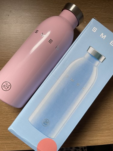 Original smeg new water bottle - water,