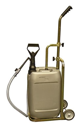 Mobile gear oil pump trolley - mobile, &