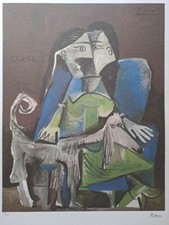 Pablo Picasso Signed - Woman