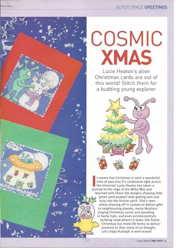 Christmas cross stitch - 6,