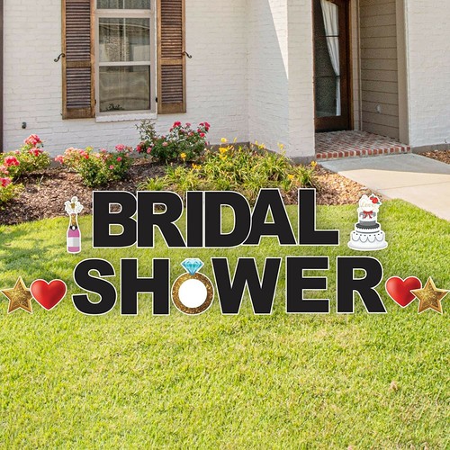 Bridal shower yard sign - bridal,