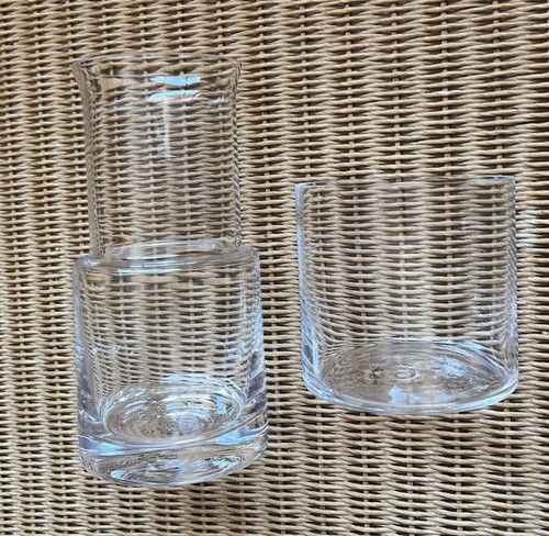 Dartington glass water carafe - dartington,
