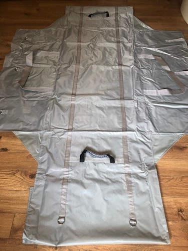 Inflatable boat rib storage