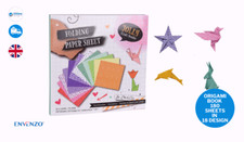 ORIGAMI BOOK SHEETS AND DESIGN COLORFUL PAPER CRAFTS UNIQUE FUN ACTIVITY