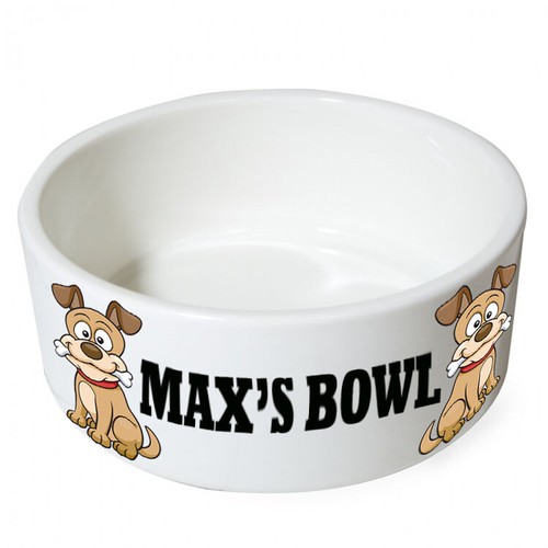 Personalised dog bowl choice - bowl,