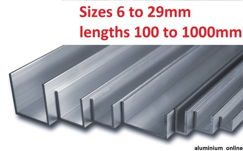 Aluminium channel profile - u,
