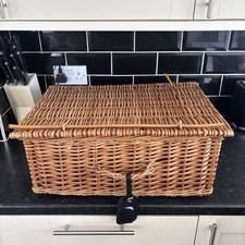 Vintage Large Wicker Picnic