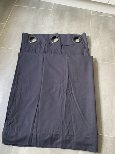 Black large eyelet - eyelet, curtains