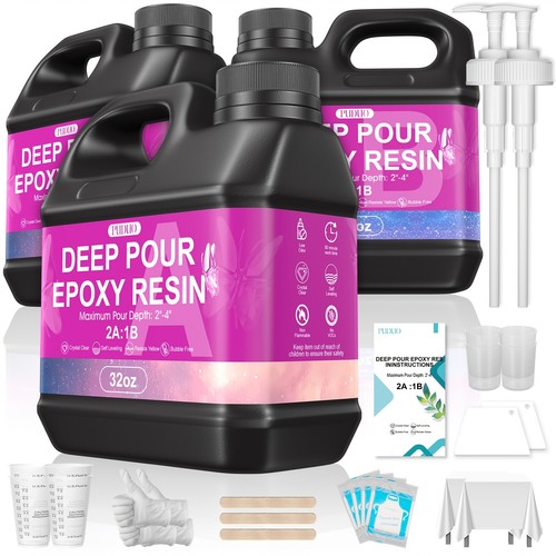 Table top epoxy resin kit - resin,